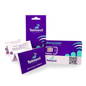 Chip Telmovil Paquete $50 - 7 Días