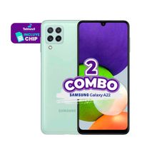COMBO 2 Piezas Samsung Galaxy A22 4GB Ram