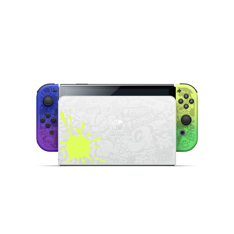 Así es Nintendo Switch OLED Edición Splatoon 3, el nuevo modelo de