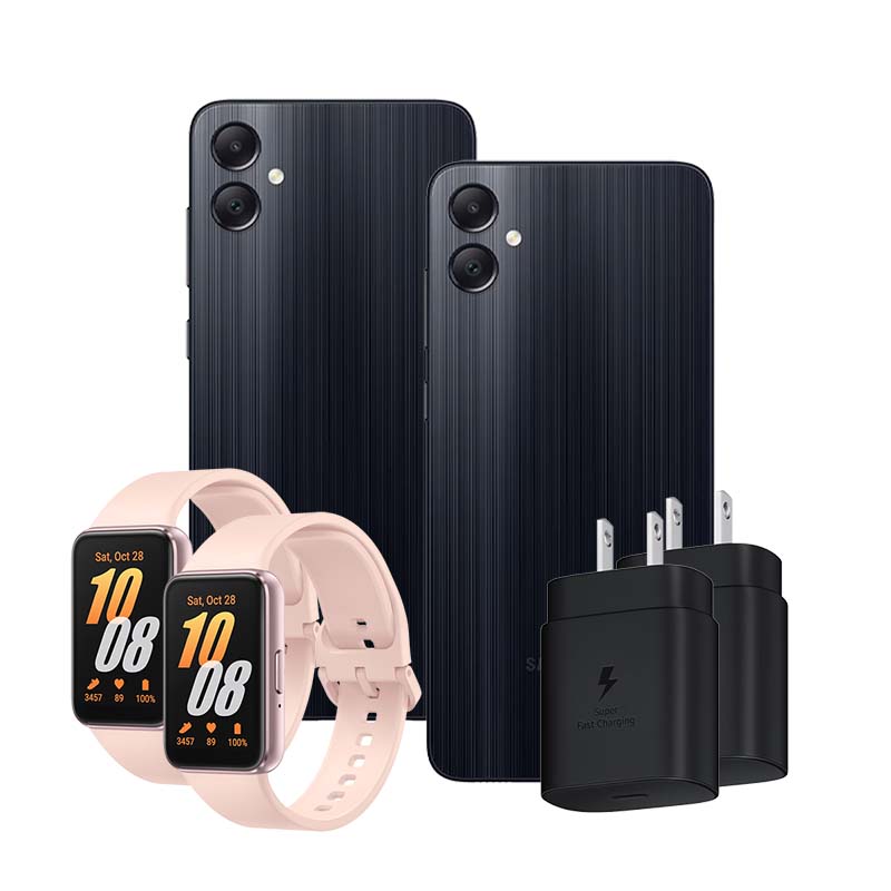 TELMOV_MX_2GALAXY_A05-NEGRO-2CARGADOR_25W-2GALAXY_FIT3-ROSA