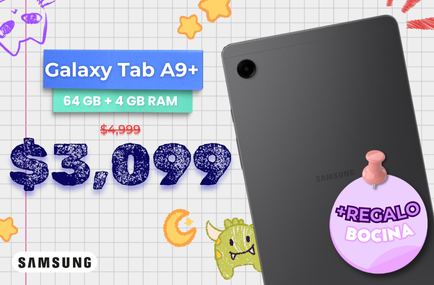 Samsung Galaxy Tab A9+ 64GB + Bocina de regalo